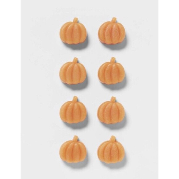 Scented Wax Melts Vanilla Pumpkin Figural 8 Pcs Box Threshold New - Picture 2 of 7